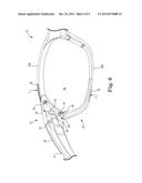 EYEWEAR WITH LOCKING LENS FRAME diagram and image