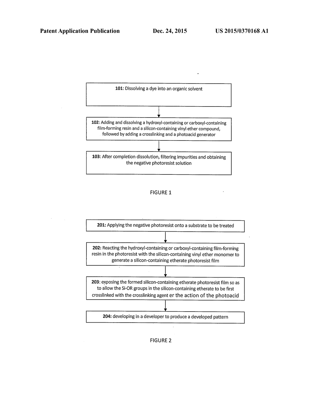 NEGATIVE PHOTORESIST AND METHODS OF PREPARING AND USING THE SAME - diagram, schematic, and image 02