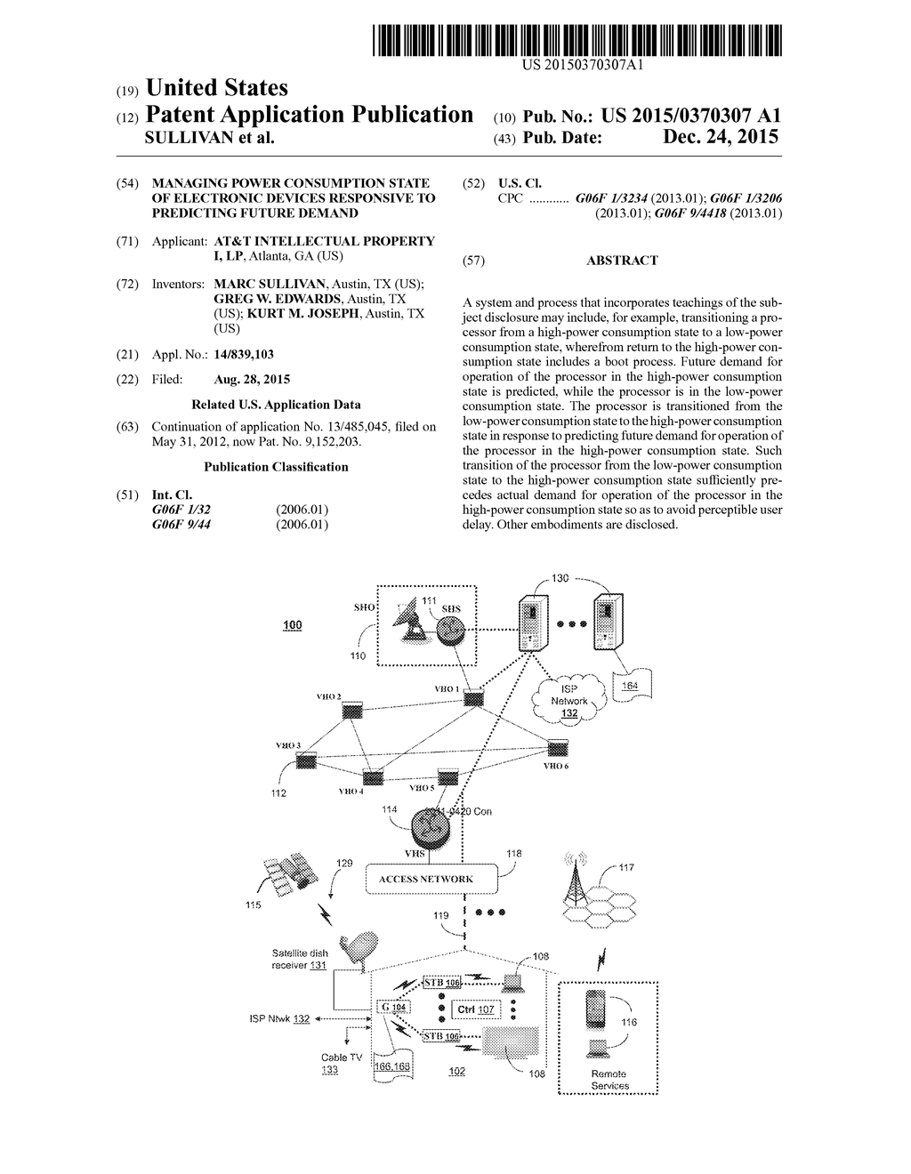 MANAGING POWER CONSUMPTION STATE OF ELECTRONIC DEVICES RESPONSIVE TO     PREDICTING FUTURE DEMAND - diagram, schematic, and image 01