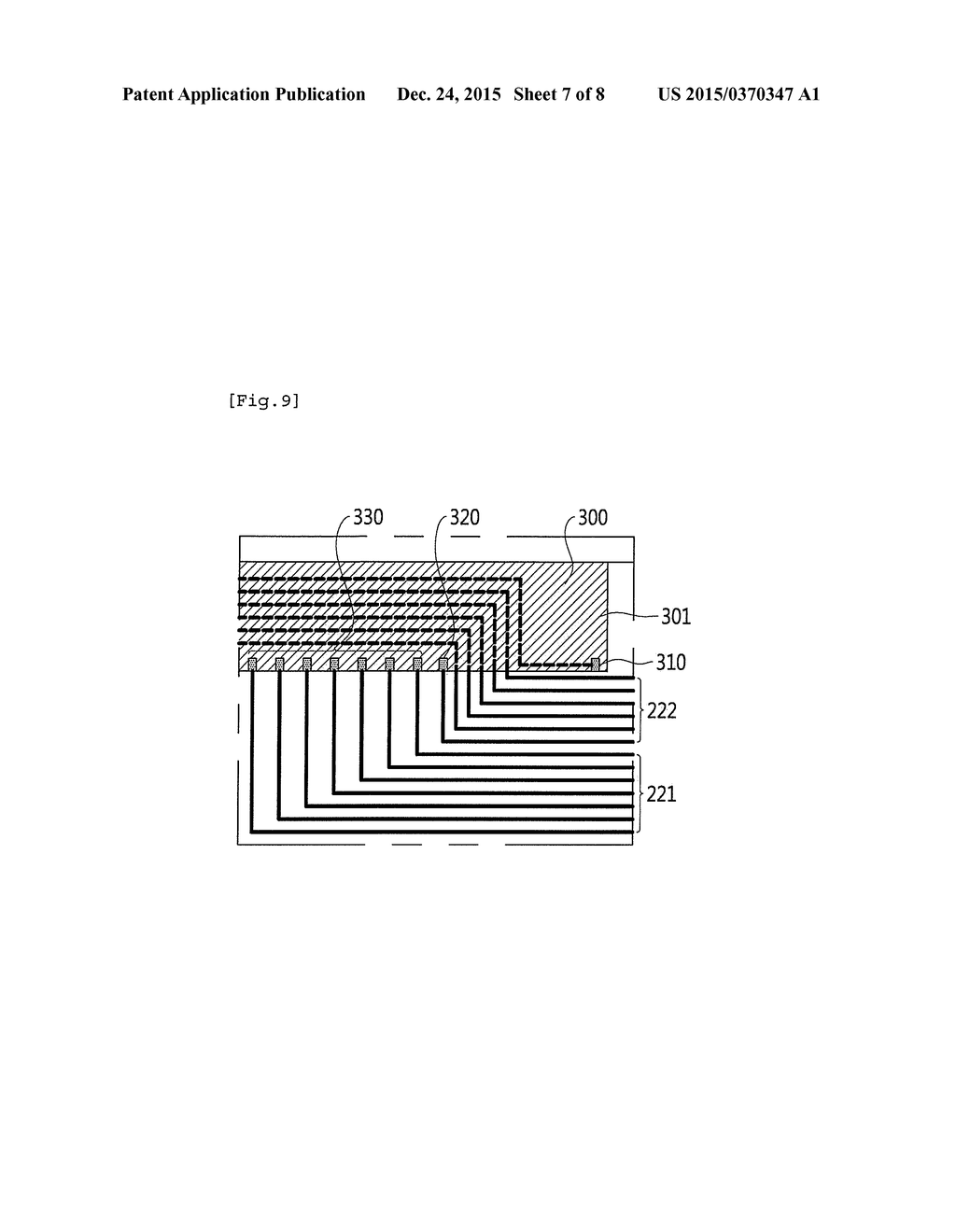 TOUCH PANEL USING TOUCH PEN AND FORMED WITH POWER PATTERN - diagram, schematic, and image 08