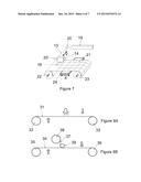 METHOD AND APPARATUS FOR FORMING PATTERNS IN COATINGS ON OPPOSITE SIDES OF     A TRANSPARENT SUBSTRATE diagram and image