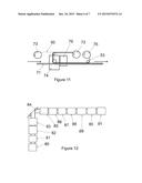 METHOD AND APPARATUS FOR FORMING PATTERNS IN COATINGS ON OPPOSITE SIDES OF     A TRANSPARENT SUBSTRATE diagram and image