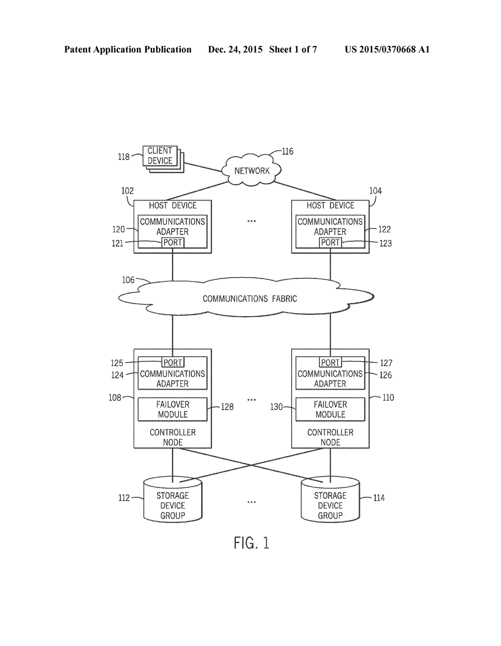 FAILOVER IN RESPONSE TO FAILURE OF A PORT - diagram, schematic, and image 02