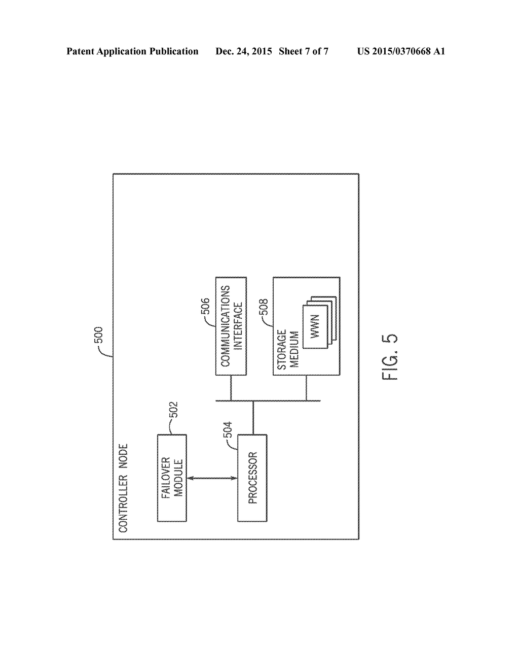 FAILOVER IN RESPONSE TO FAILURE OF A PORT - diagram, schematic, and image 08