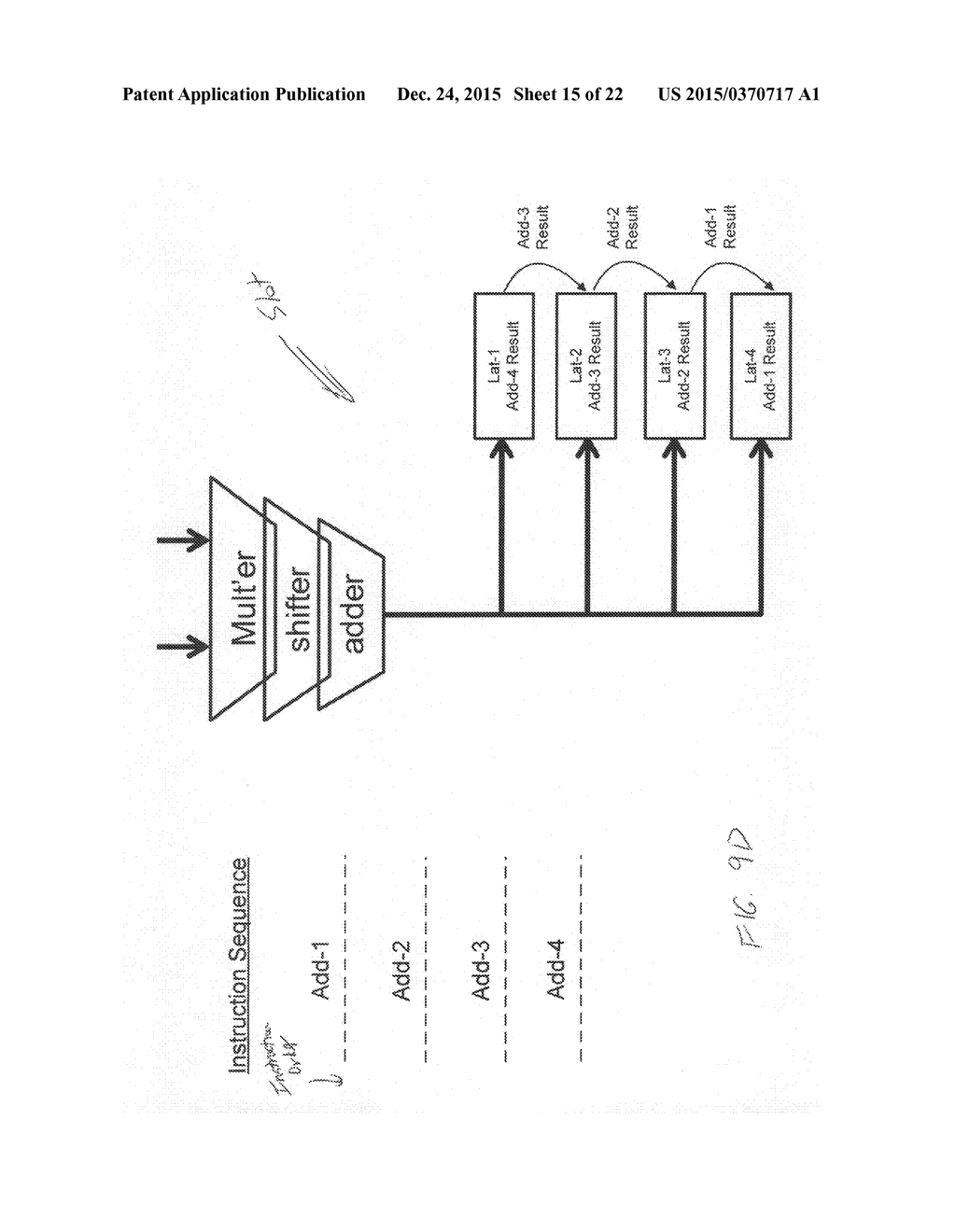 Computer Processor Employing Byte-Addressable Dedicated Memory For Operand     Storage - diagram, schematic, and image 16