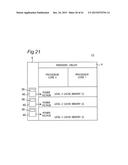 INTEGRATED CIRCUIT APPARATUS, THREE-DIMENSIONAL INTEGRATED CIRCUIT,     THREE-DIMENSIONAL PROCESSOR DEVICE, AND PROCESS SCHEDULER, WITH     CONFIGURATION TAKING ACCOUNT OF HEAT diagram and image