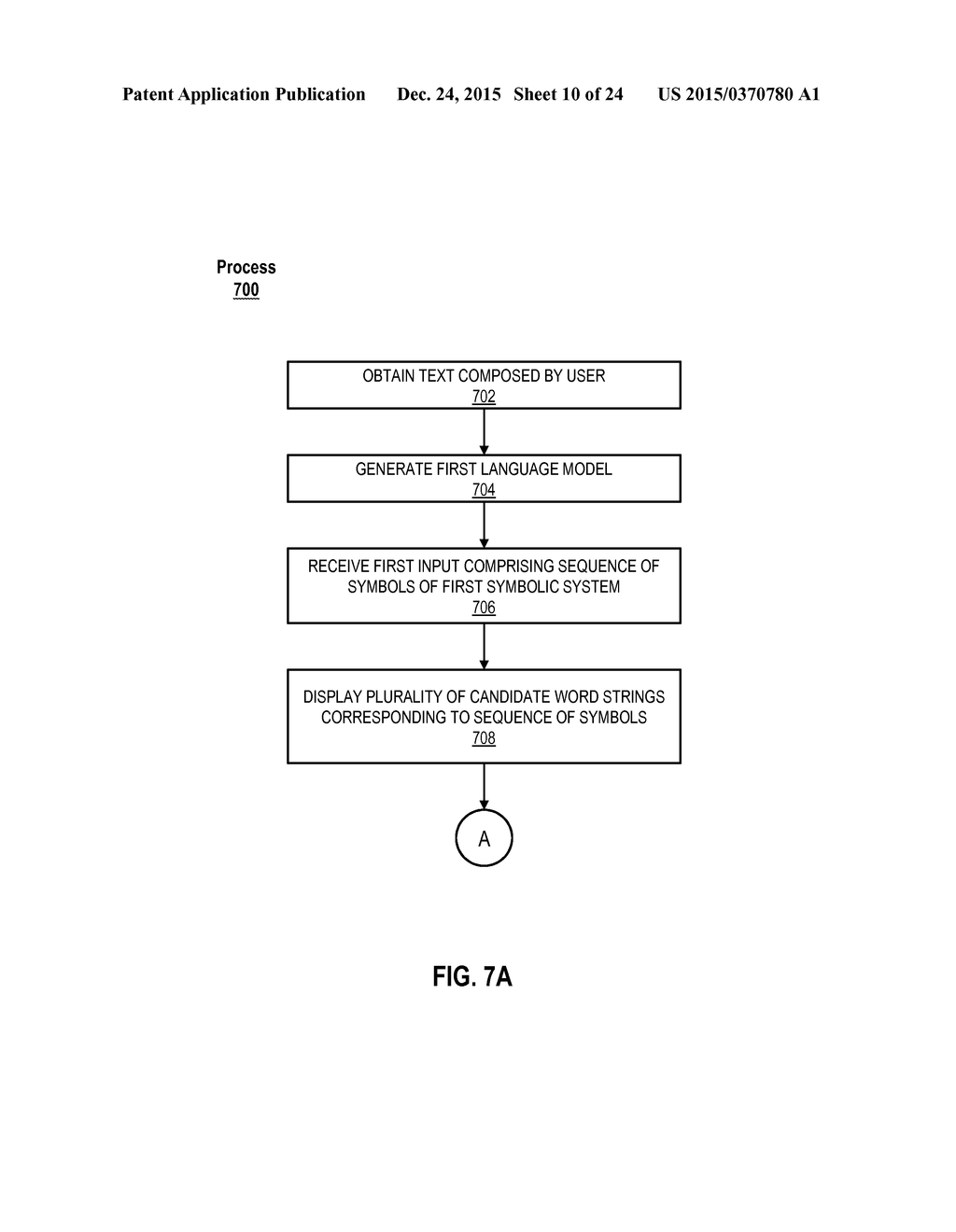 PREDICTIVE CONVERSION OF LANGUAGE INPUT - diagram, schematic, and image 11