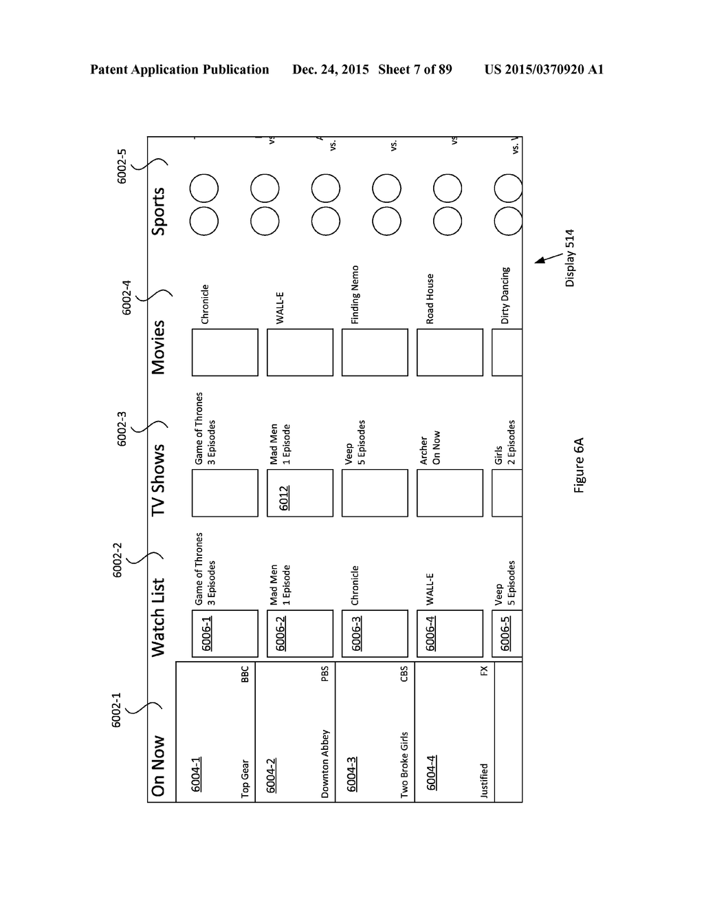 COLUMN INTERFACE FOR NAVIGATING IN A USER INTERFACE - diagram, schematic, and image 08