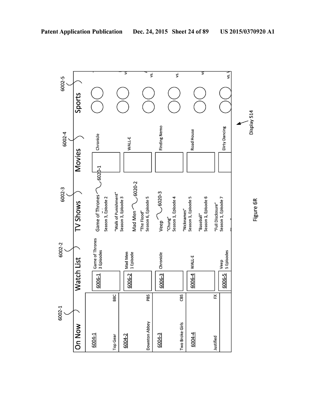 COLUMN INTERFACE FOR NAVIGATING IN A USER INTERFACE - diagram, schematic, and image 25