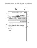 Method For Wirelessly Generating Simulated Handwritten Correspondence diagram and image