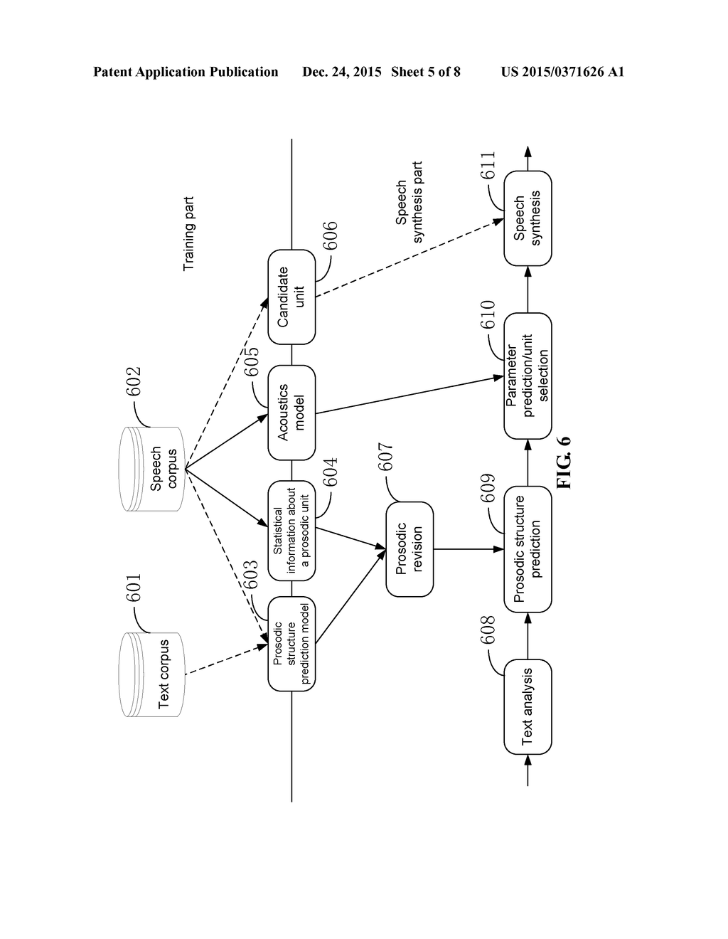 METHOD AND APPARATUS FOR SPEECH SYNTHESIS BASED ON LARGE CORPUS - diagram, schematic, and image 06