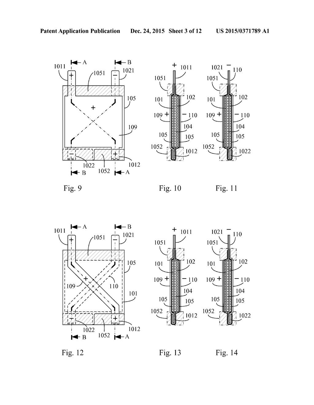 Electricity Storing/Discharging Device Having Multiple Input/Output     Electric Conductive Interface Covered By Electrode Plate Pair With     Multiple-Sided Electric Conductive Terminals With A Single Layer Means - diagram, schematic, and image 04