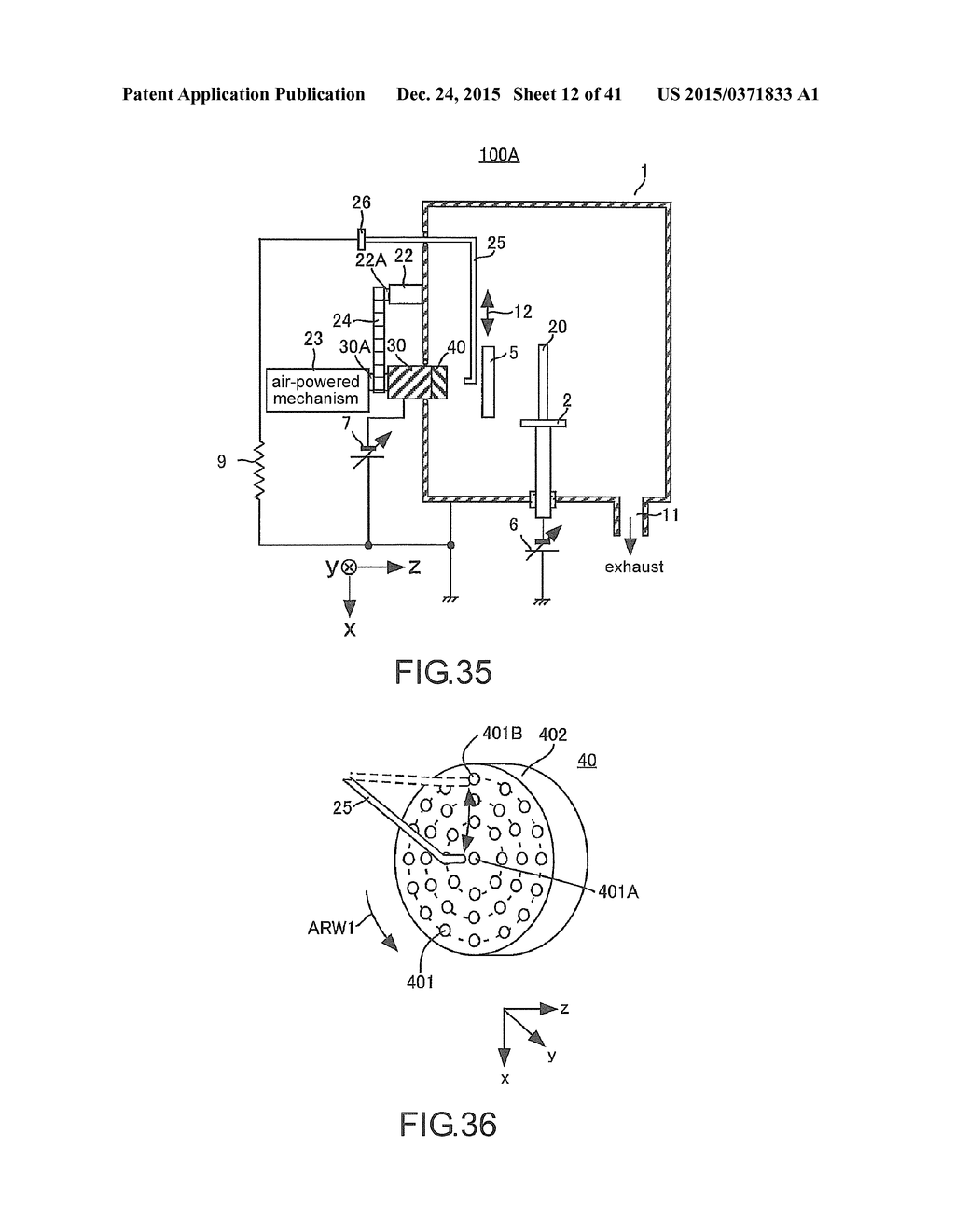 PLASMA DEVICE, CARBON THIN FILM MANUFACTURING METHOD AND COATING METHOD     USING PLASMA DEVICE - diagram, schematic, and image 13