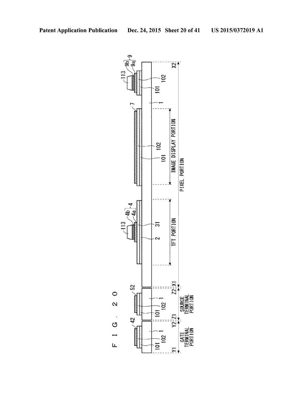 ACTIVE MATRIX SUBSTRATE AND METHOD FOR MANUFACTURING THE SAME - diagram, schematic, and image 21