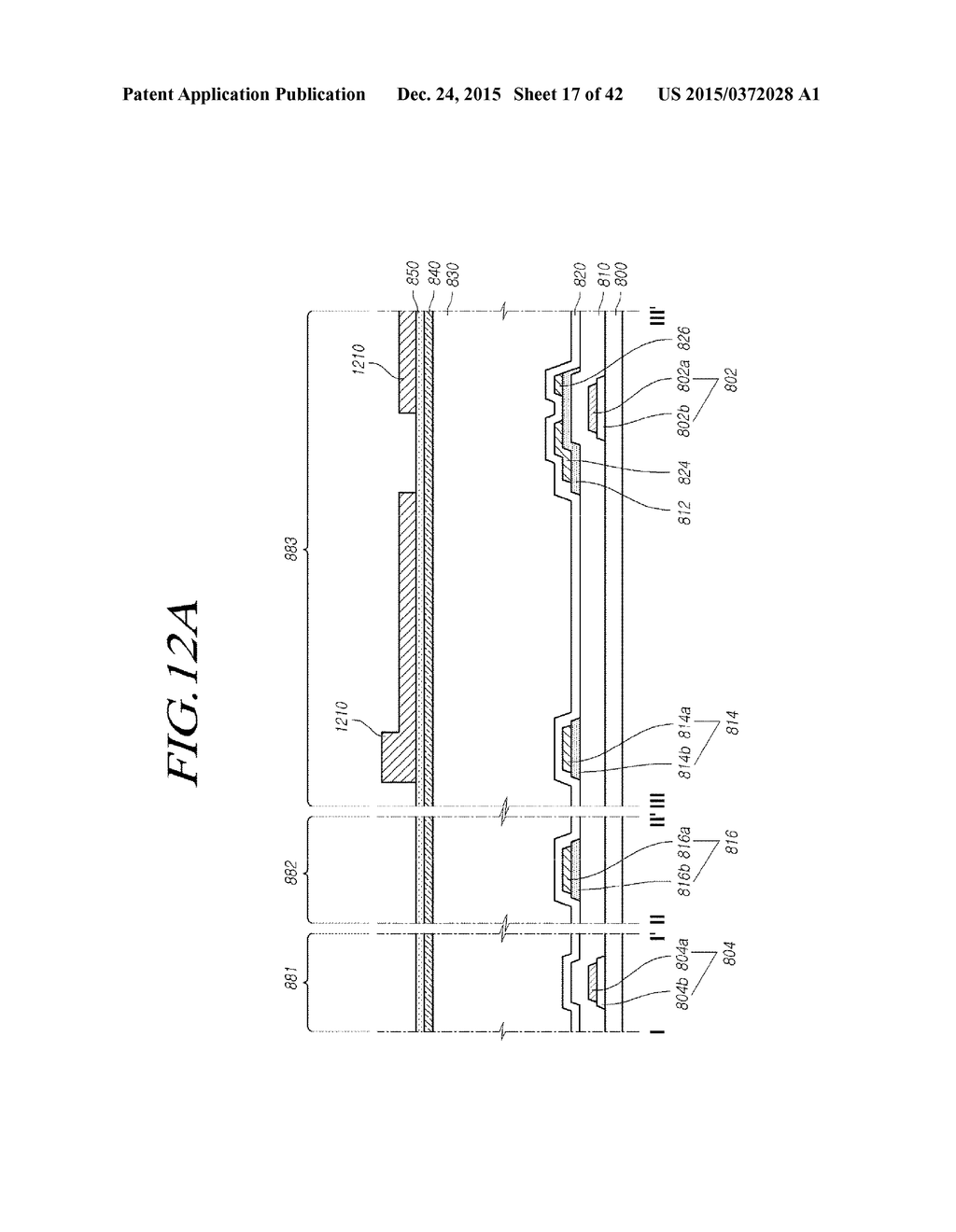 DISPLAY DEVICE INTEGRATED WITH TOUCH SCREEN PANEL AND METHOD FOR     FABRICATING THE SAME - diagram, schematic, and image 18