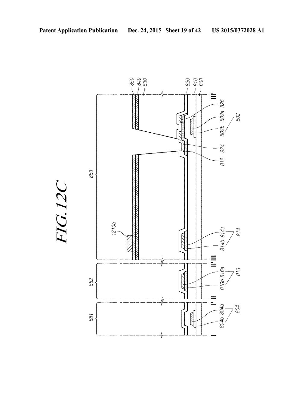 DISPLAY DEVICE INTEGRATED WITH TOUCH SCREEN PANEL AND METHOD FOR     FABRICATING THE SAME - diagram, schematic, and image 20