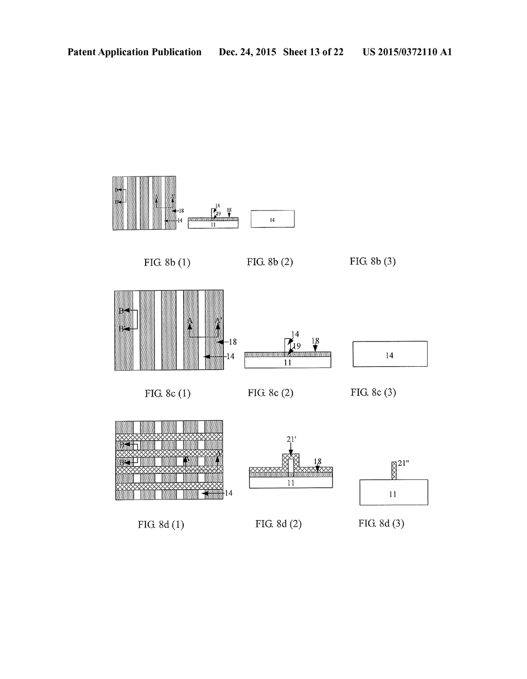 SEMICONDUCTOR FIN FABRICATION METHOD AND FIN FET DEVICE FABRICATION METHOD - diagram, schematic, and image 14