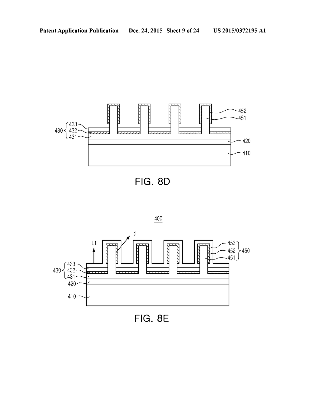 SEMICONDUCTOR LIGHT EMITTING DEVICE AND MANUFACTURING METHOD OF THE SAME - diagram, schematic, and image 10