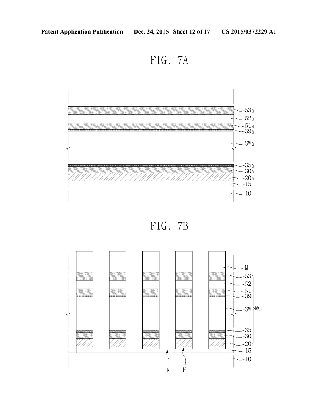 RESISTIVE MEMORY DEVICE HAVING ASYMMETRIC DIODE STRUCTURE - diagram, schematic, and image 13