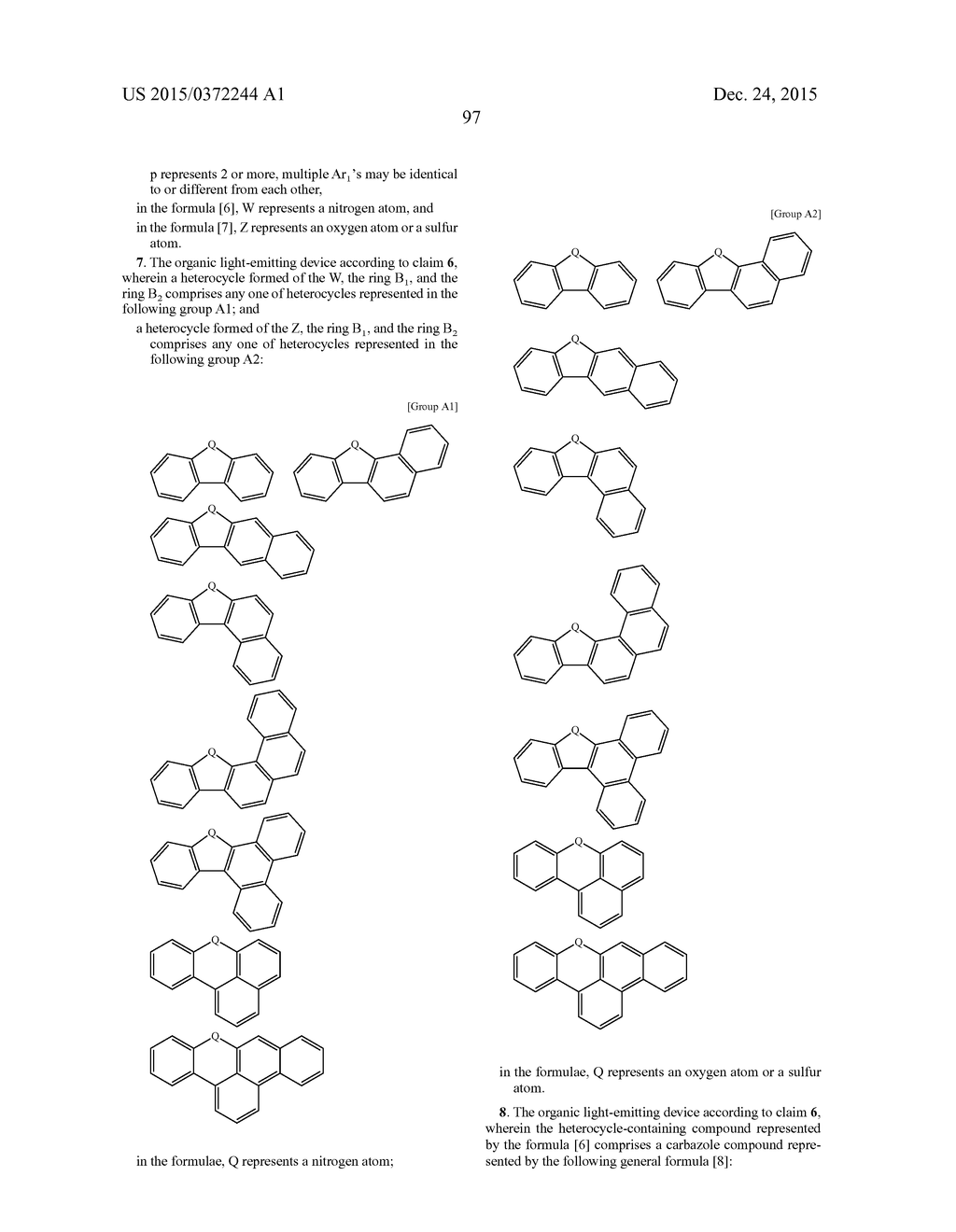 ORGANIC LIGHT-EMITTING DEVICE - diagram, schematic, and image 99