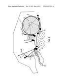 CONTINUOUS ROUND BALER WITH VARIABLE CONVEYOR diagram and image