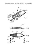 FISHING LURE WITH FLOW-THROUGH CAVITY PORTIONS diagram and image