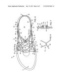 ARTICLE OF FOOTWEAR WITH INTERCONNECTED TENSILE STRANDS diagram and image