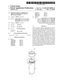 DISPENSING DEVICE COMPRISING AN AQUEOUS COMPOSITION IN GEL OR THICK CREAM     FORM diagram and image