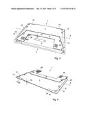 Stand for a Portable Device With a Graphic User Interface Display diagram and image