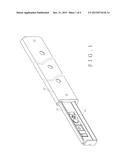 DRAWER SLIDE RAIL ASSEMBLY diagram and image