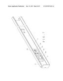 DRAWER SLIDE RAIL ASSEMBLY diagram and image