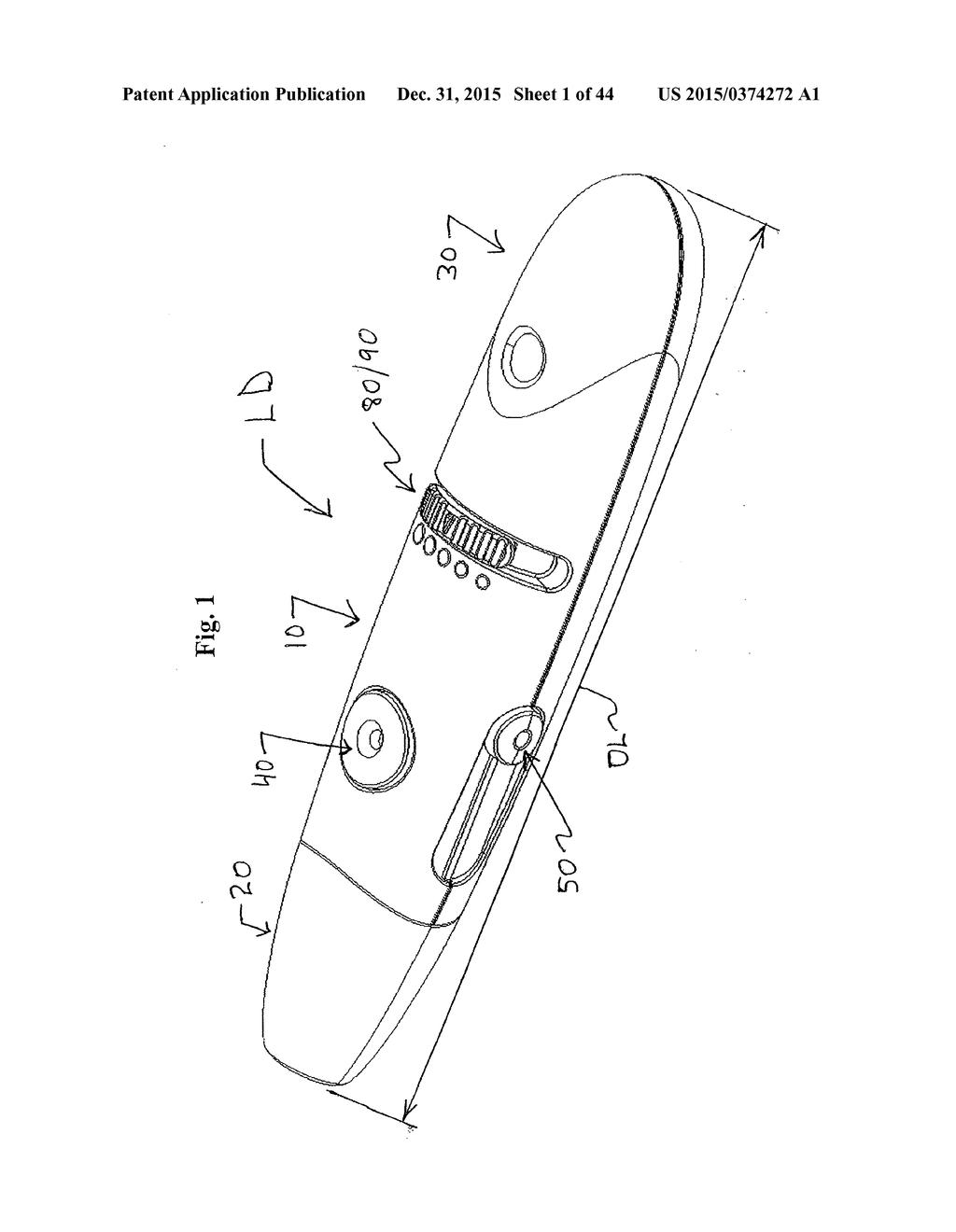 LANCING DEVICE WITH DEPTH ADJUSTMENT AND LANCET REMOVAL SYSTEM AND METHOD - diagram, schematic, and image 02