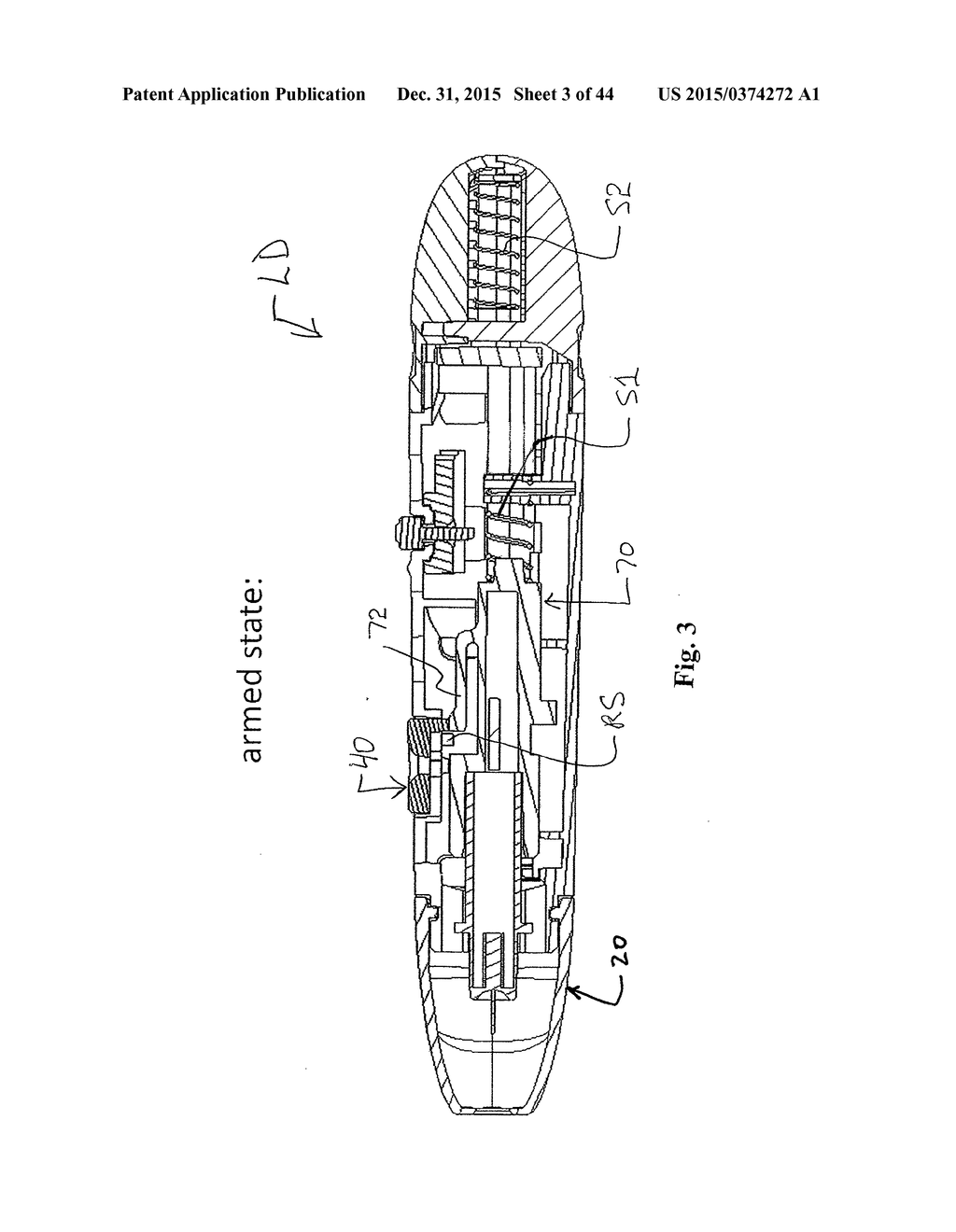 LANCING DEVICE WITH DEPTH ADJUSTMENT AND LANCET REMOVAL SYSTEM AND METHOD - diagram, schematic, and image 04