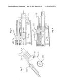 LANCING DEVICE WITH DEPTH ADJUSTMENT AND LANCET REMOVAL SYSTEM AND METHOD diagram and image