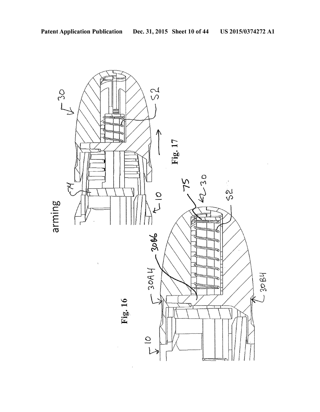 LANCING DEVICE WITH DEPTH ADJUSTMENT AND LANCET REMOVAL SYSTEM AND METHOD - diagram, schematic, and image 11