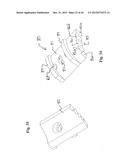 LANCING DEVICE WITH DEPTH ADJUSTMENT AND LANCET REMOVAL SYSTEM AND METHOD diagram and image