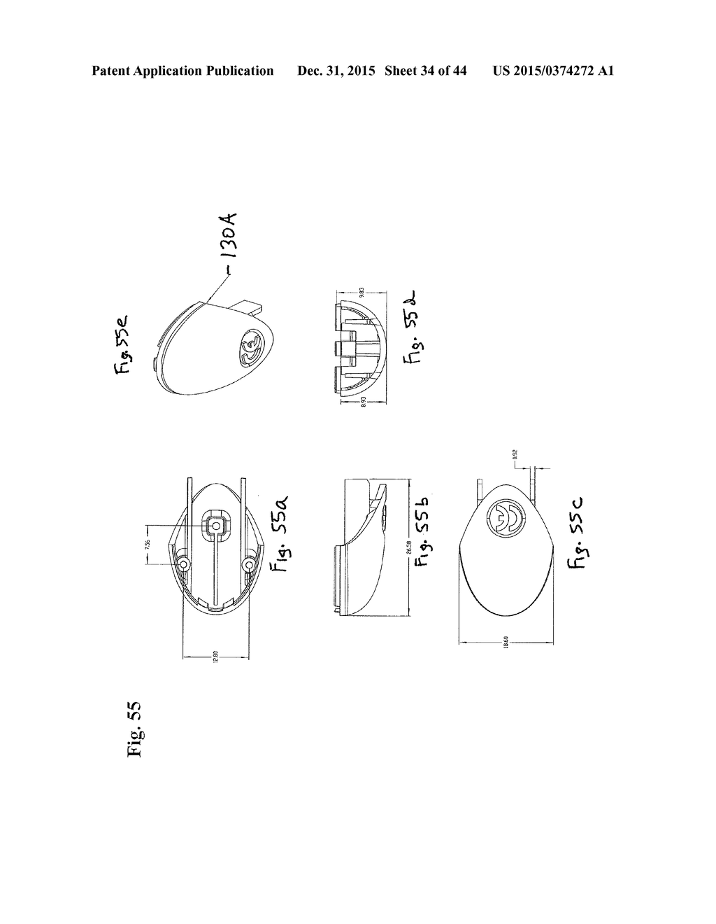 LANCING DEVICE WITH DEPTH ADJUSTMENT AND LANCET REMOVAL SYSTEM AND METHOD - diagram, schematic, and image 35