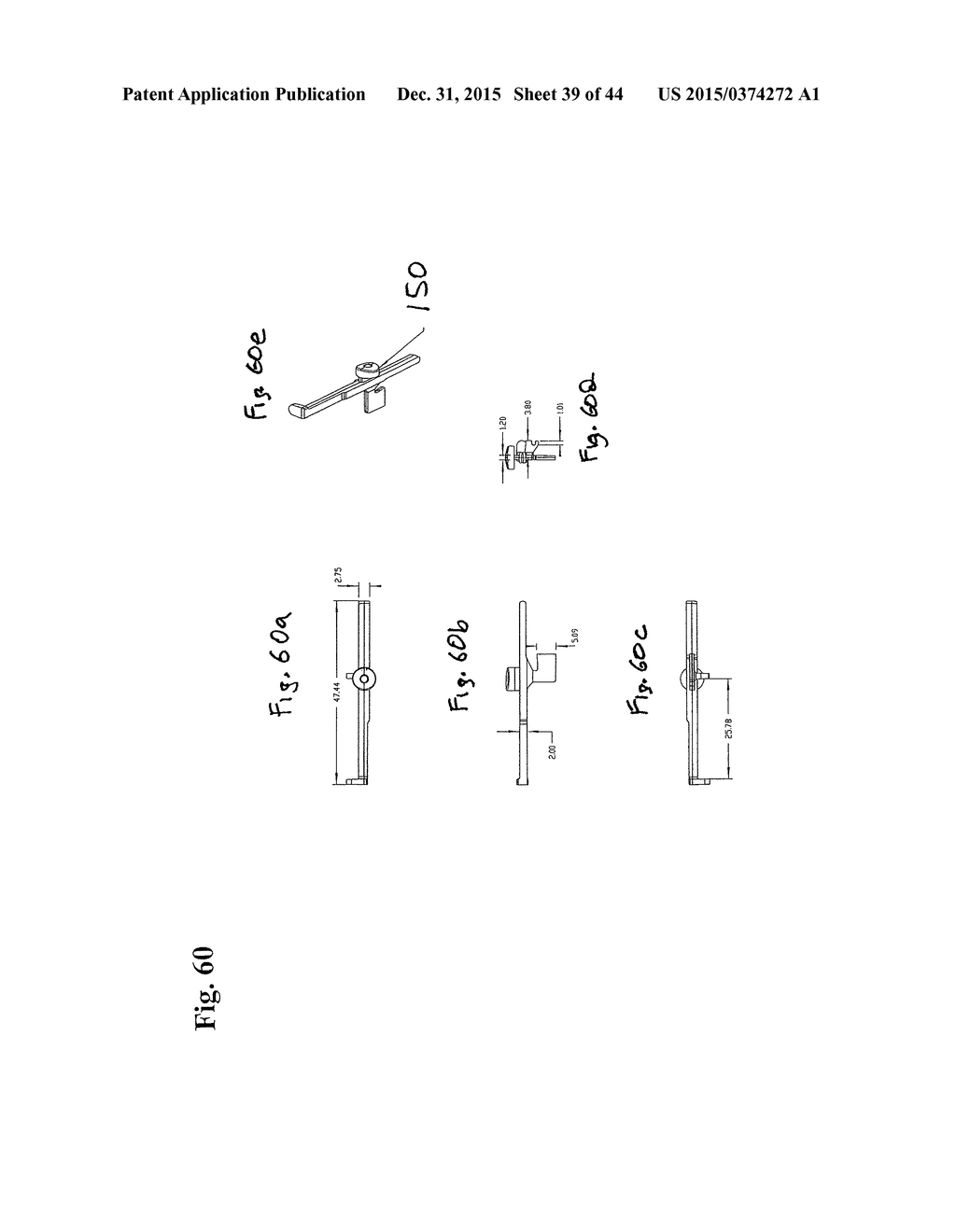 LANCING DEVICE WITH DEPTH ADJUSTMENT AND LANCET REMOVAL SYSTEM AND METHOD - diagram, schematic, and image 40