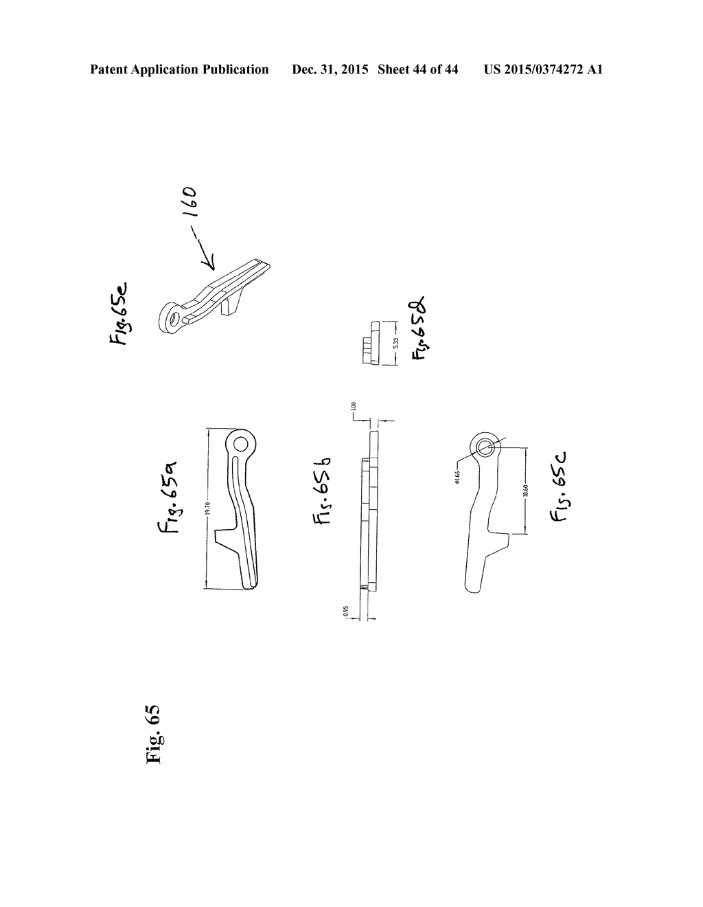 LANCING DEVICE WITH DEPTH ADJUSTMENT AND LANCET REMOVAL SYSTEM AND METHOD - diagram, schematic, and image 45