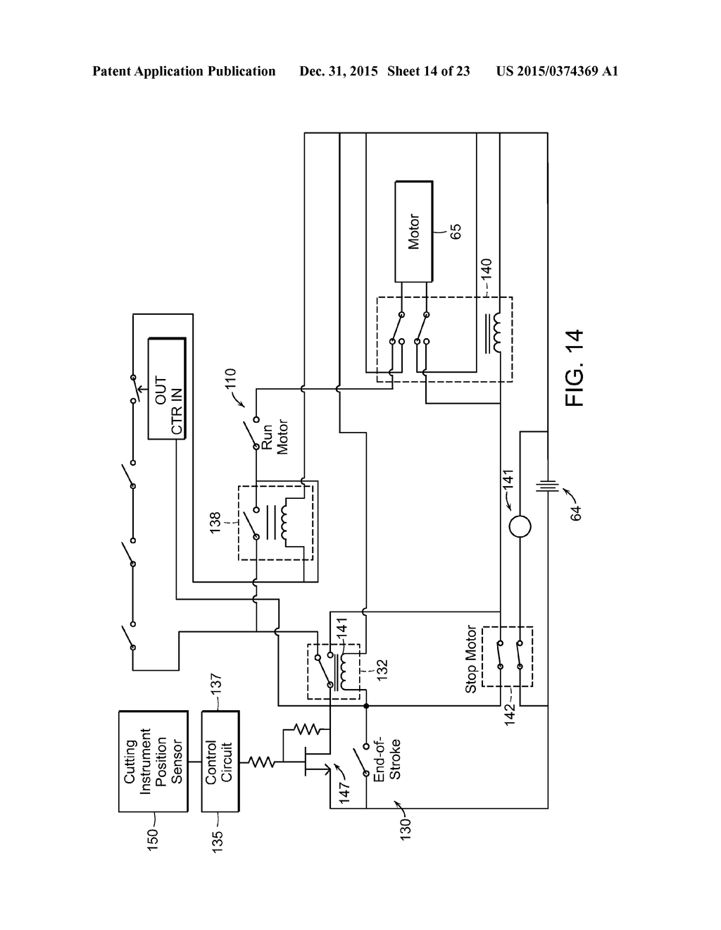 MOTOR-DRIVEN SURGICAL CUTTING INSTRUMENT - diagram, schematic, and image 15