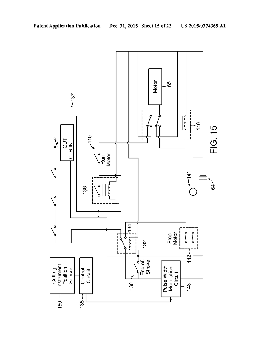 MOTOR-DRIVEN SURGICAL CUTTING INSTRUMENT - diagram, schematic, and image 16