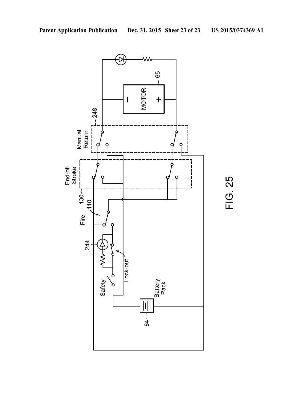 MOTOR-DRIVEN SURGICAL CUTTING INSTRUMENT - diagram, schematic, and image 24