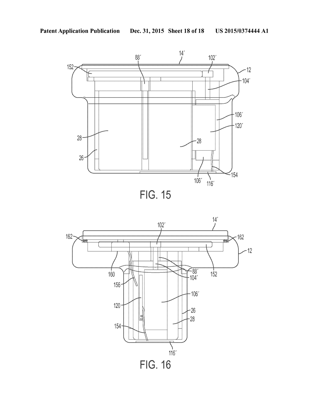 HAND HELD SURGICAL DEVICE FOR MANIPULATING AN INTERNAL MAGNET ASSEMBLY     WITHIN A PATIENT - diagram, schematic, and image 19