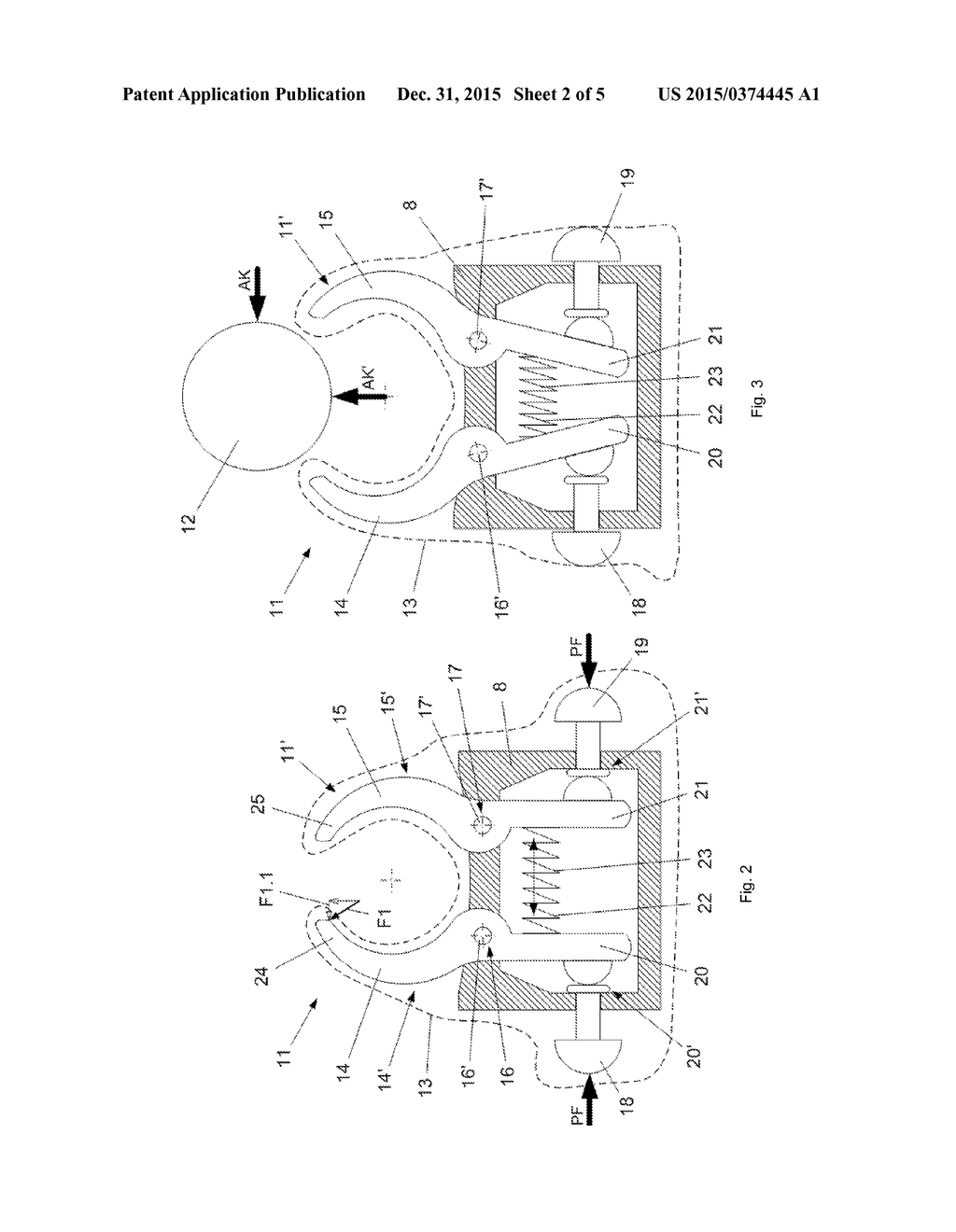 HOLDING DEVICE HAVING AT LEAST ONE CLAMPING JAW FOR A ROBOTIC SURGICAL     SYSTEM - diagram, schematic, and image 03