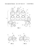 FROZEN PACIFIER AND TEETHER diagram and image