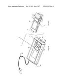 SYSTEM AND METHOD FOR INSULIN PUMP MEDICAL DEVICE INCLUDING A SLIDER     ASSEMBLY WHEREIN IMAGES ON DISPLAY ALLOW FOR HIGHLIGHTING AND MAGNIFYING     IMAGES diagram and image