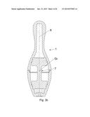 METHOD FOR MANUFACTURING BOWLING PIN WITH ADJUSTABLE PROPERTIES, AND PIN diagram and image