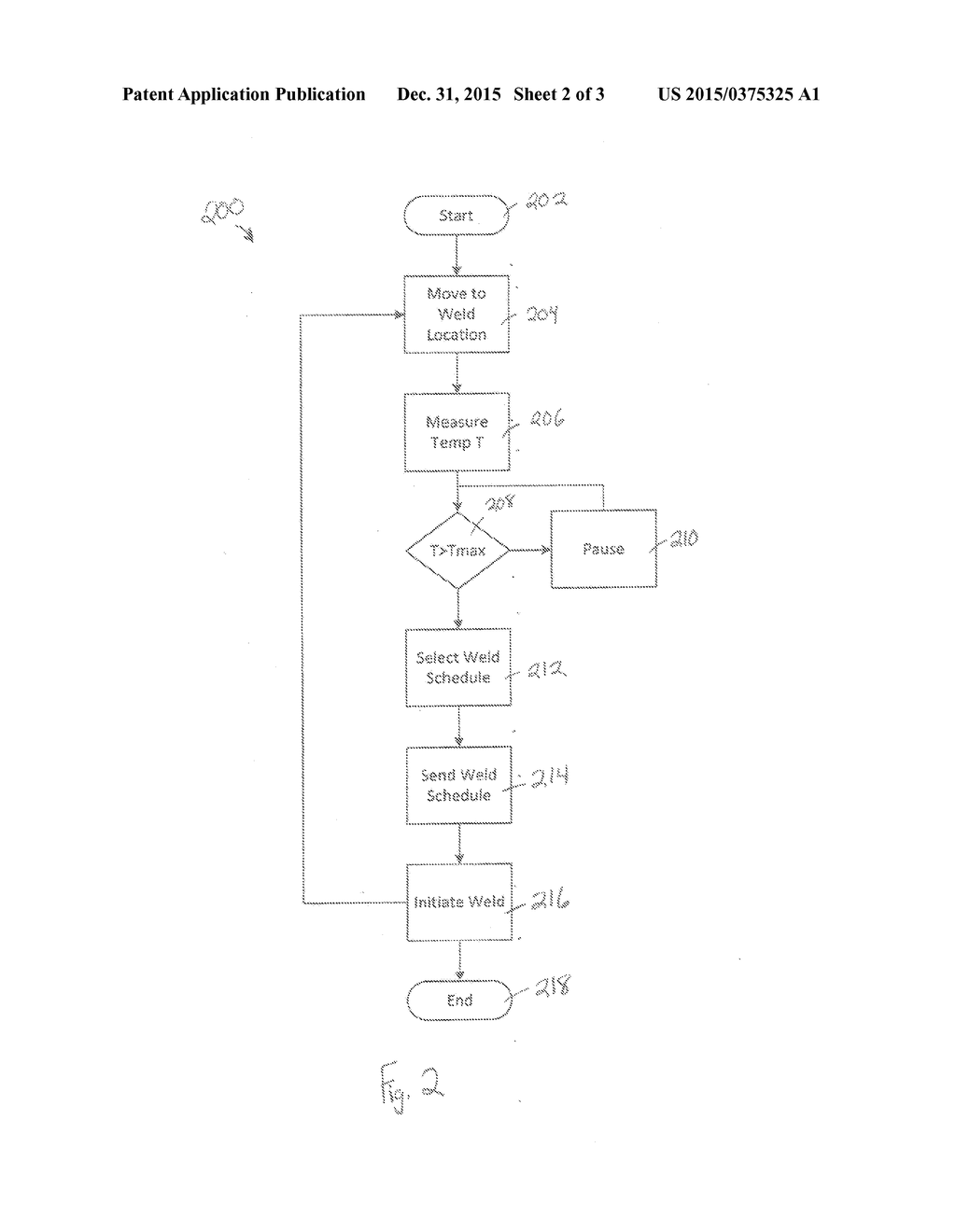 ADAPTIVE WELDING APPARATUS, CONTROL SYSTEM, AND METHOD OF CONTROLLING AN     ADAPTIVE WELDING APPARATUS - diagram, schematic, and image 03