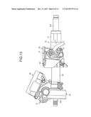 STEERING-BRACKET SUPPORTING APPARATUS AND STEERING APPARATUS diagram and image