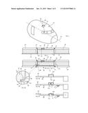 Aeroplane Equipped With An Internal Escape Hatch Incorporating A Pressure     Regulating System diagram and image